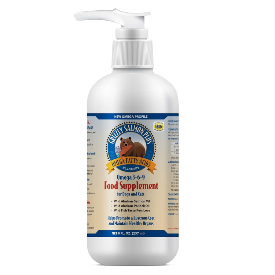 Grizzly Salmon Plus Oil Food Supplement