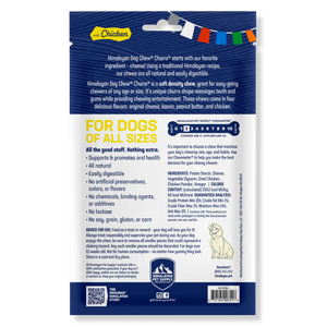 Himalayan Pet Supply Churro Chicken Yak Dog Chew - 4 Pack