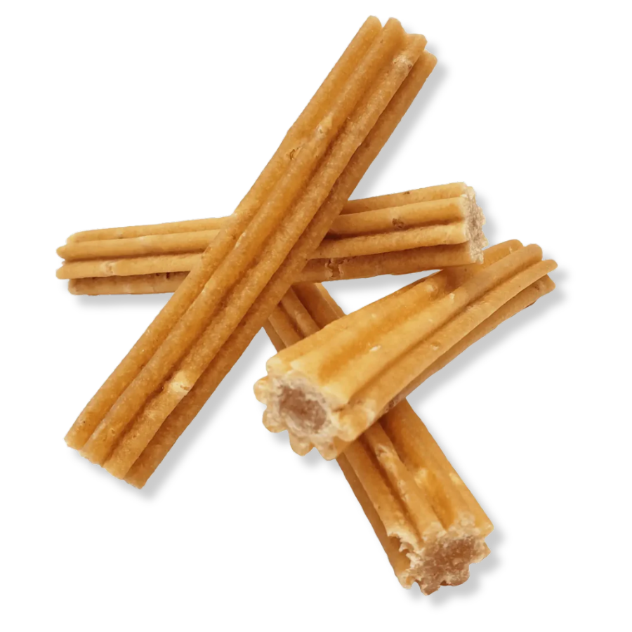Himalayan Pet Supply Churro Peanut Butter Yak Dog Chew - 4 Pack