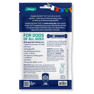 Himalayan Pet Supply Yum Cheese Dog Chew - 3 Pack