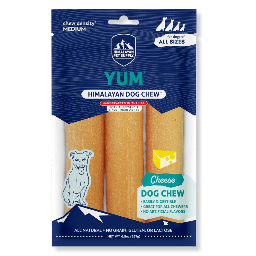 Himalayan Pet Supply Yum Cheese Dog Chew - 3 Pack