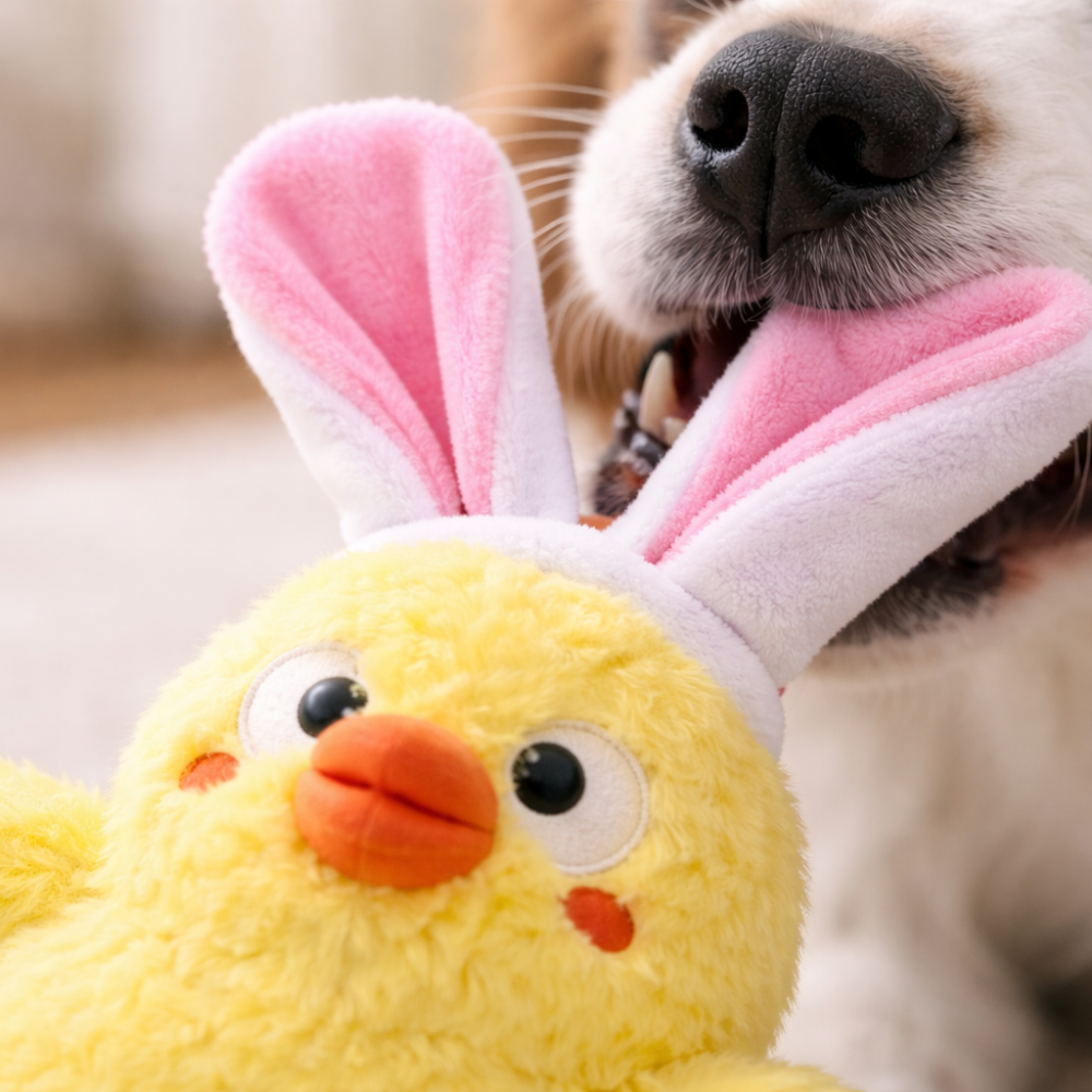 HugSmart Fuzzy Friends Hoppin' Easter Chick
