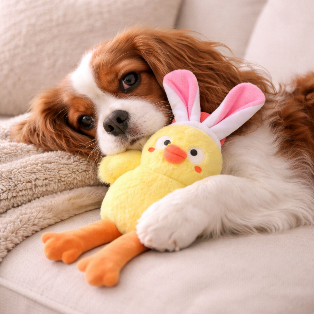 HugSmart Fuzzy Friends Hoppin' Easter Chick