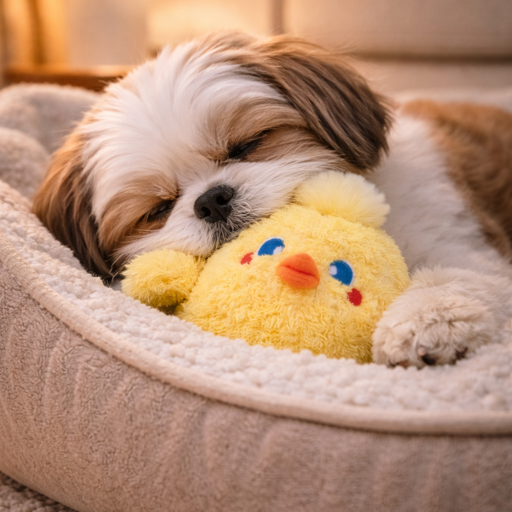 HugSmart Fuzzy Friendz Hoppin Easter Baby Chick