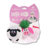 HugSmart Meow Buddies Sheep and Pig Cat Toys