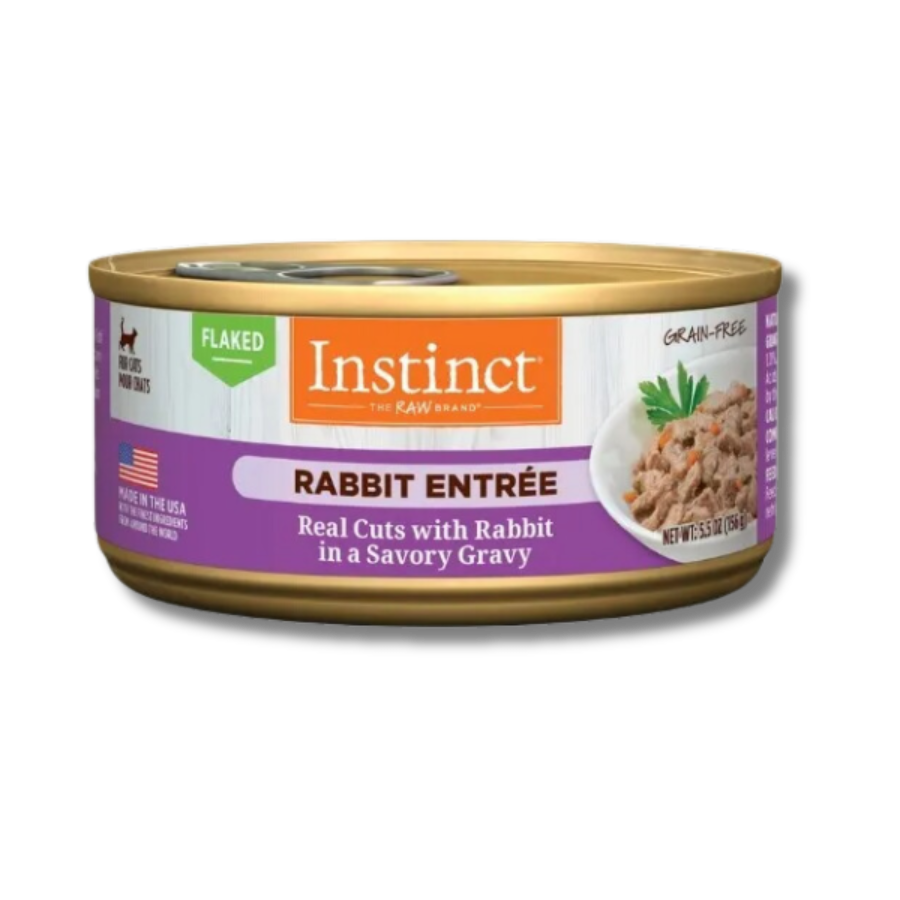 Instinct Flaked Rabbit Entrée for Cats