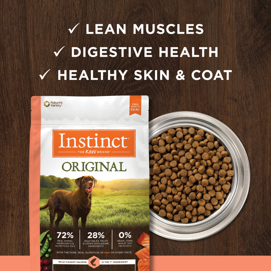 Instinct Original Grain-Free Salmon - 20 lbs