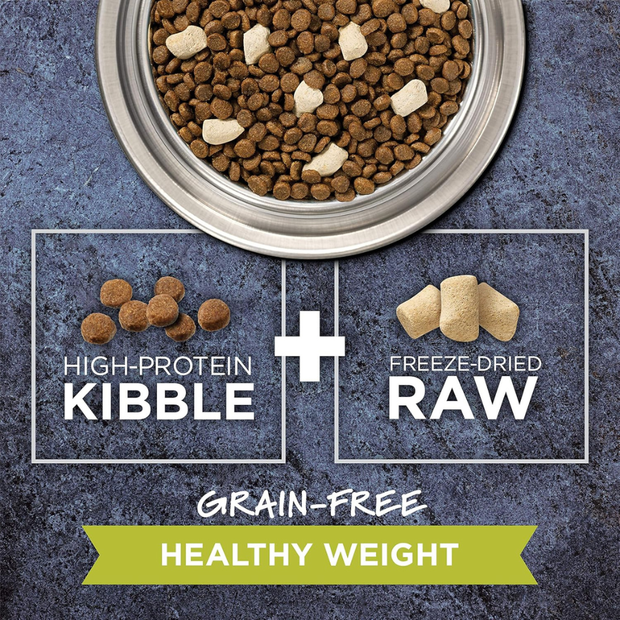 Instinct Raw Boost Grain-Free Recipe with Real Chicken for Healthy Weight Cats - 10 lb