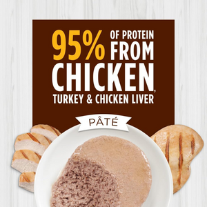Instinct Ultimate Protein Grain-Free Chicken Pate for Cats (5.5 oz Cans)