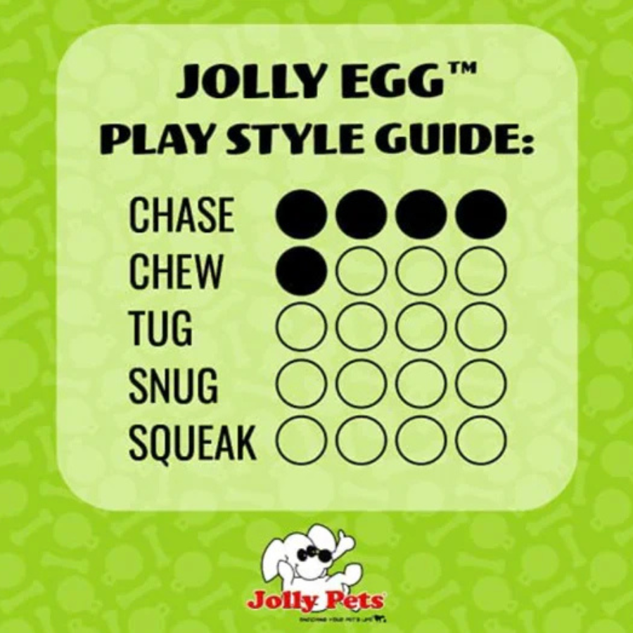 Jolly Pets Jolly Egg - Red 12"
