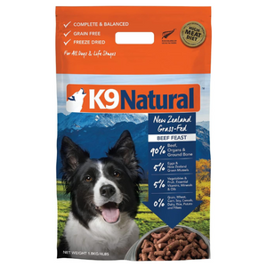 K9 Natural Beef Feast Freeze-Dried Dog Food