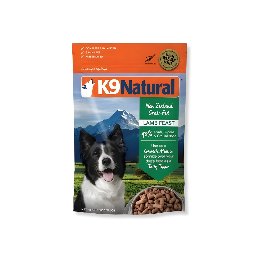 K9 Natural Lamb Feast Freeze-Dried Dog Food