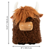 KONG Comfort Highland Cow - Jumbo - Assorted Colours
