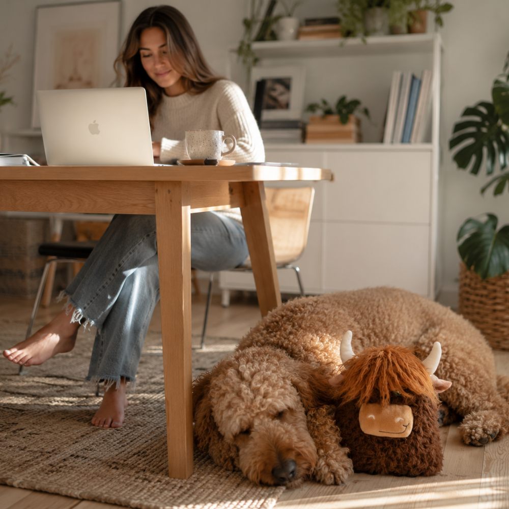 KONG Comfort Highland Cow - Jumbo - Assorted Colours