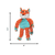 KONG Floppy Knots Fox