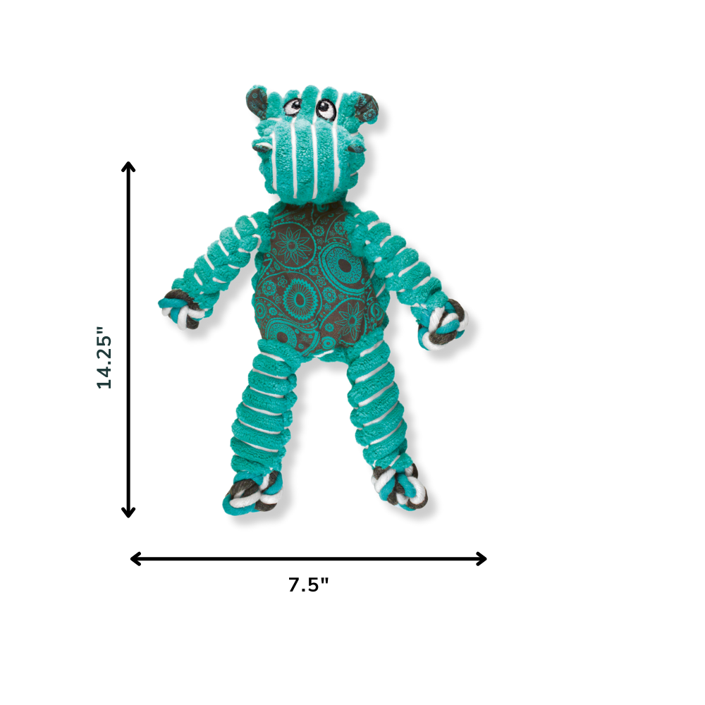 KONG Floppy Knots Hippo