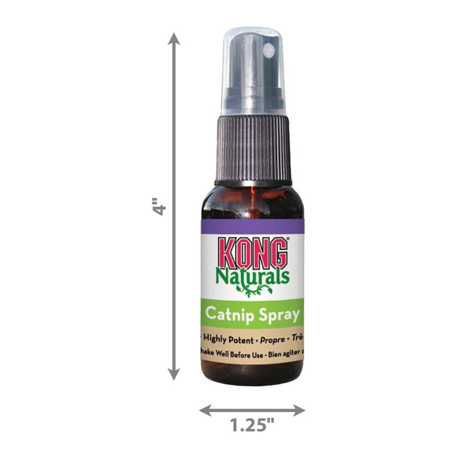 KONG Naturals Premium Catnip Spray - 1 oz