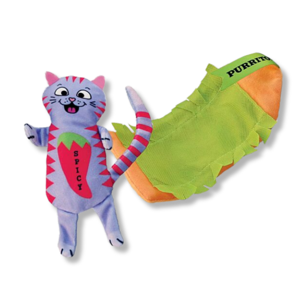 Kong Pull-A-Partz Purrito Cat Toy