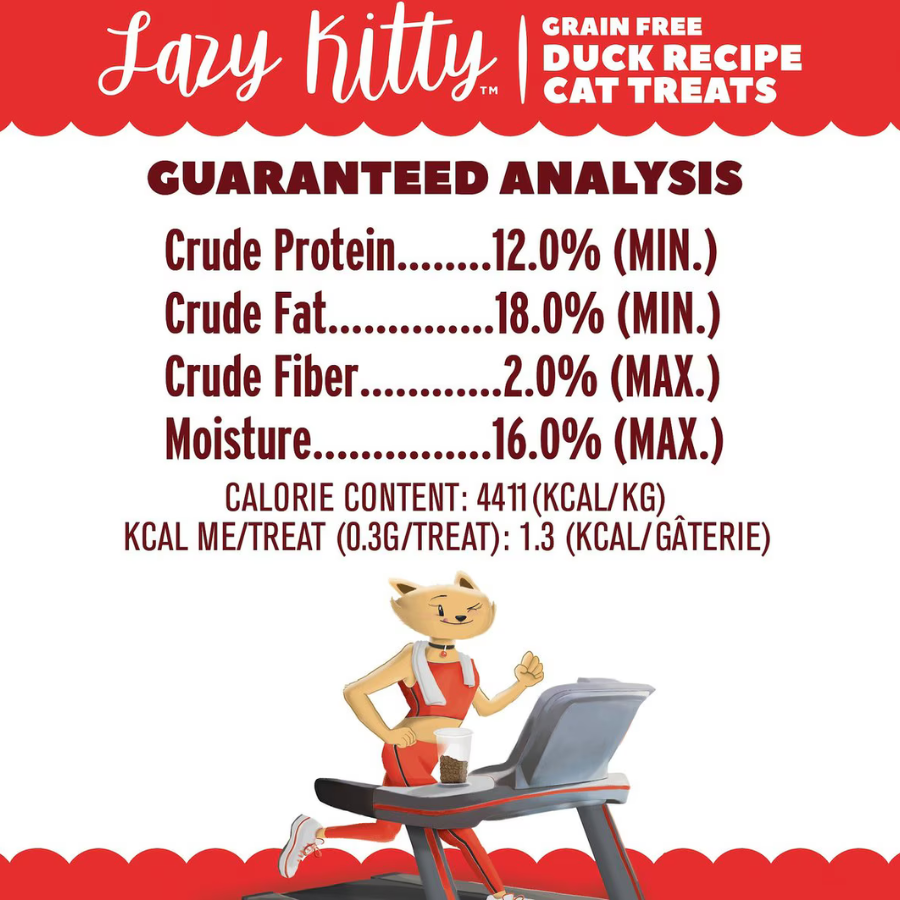 Lazy Kitty Air Dried Cat Treats Duck - 85 g