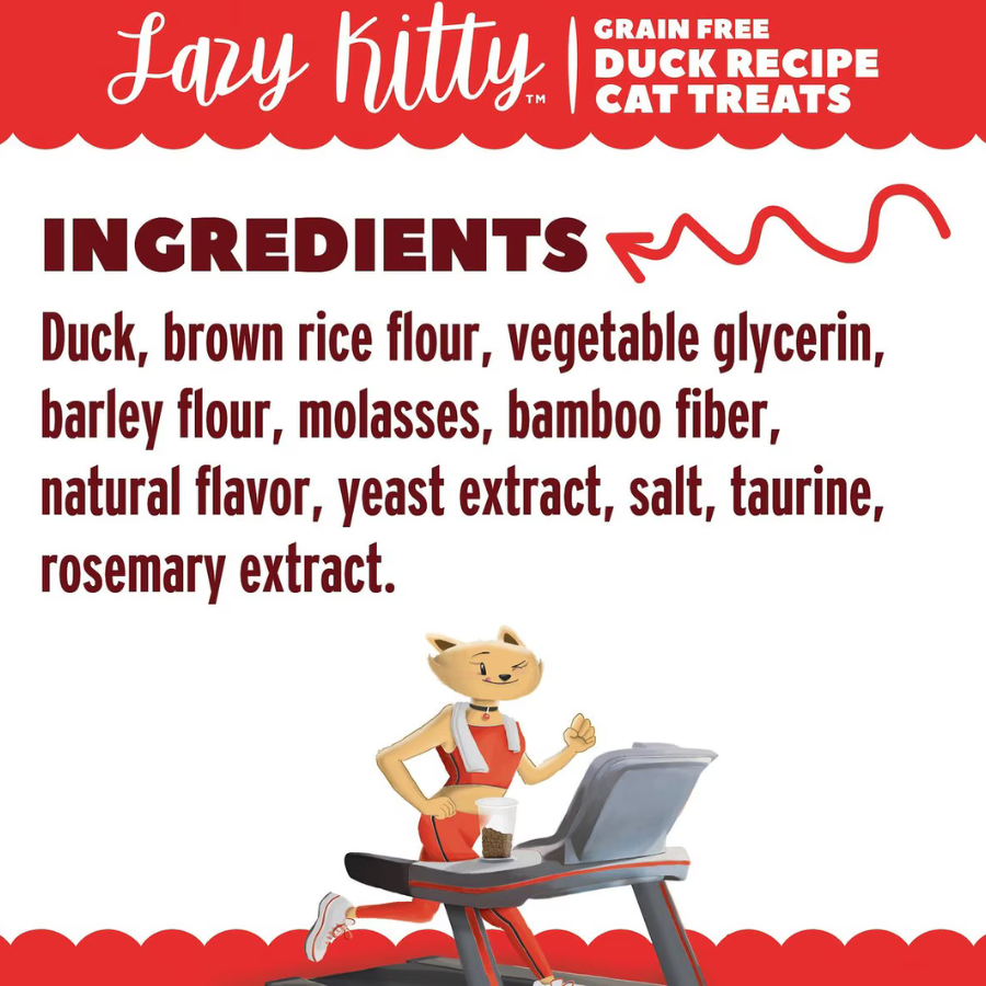 Lazy Kitty Air Dried Cat Treats Duck - 85 g