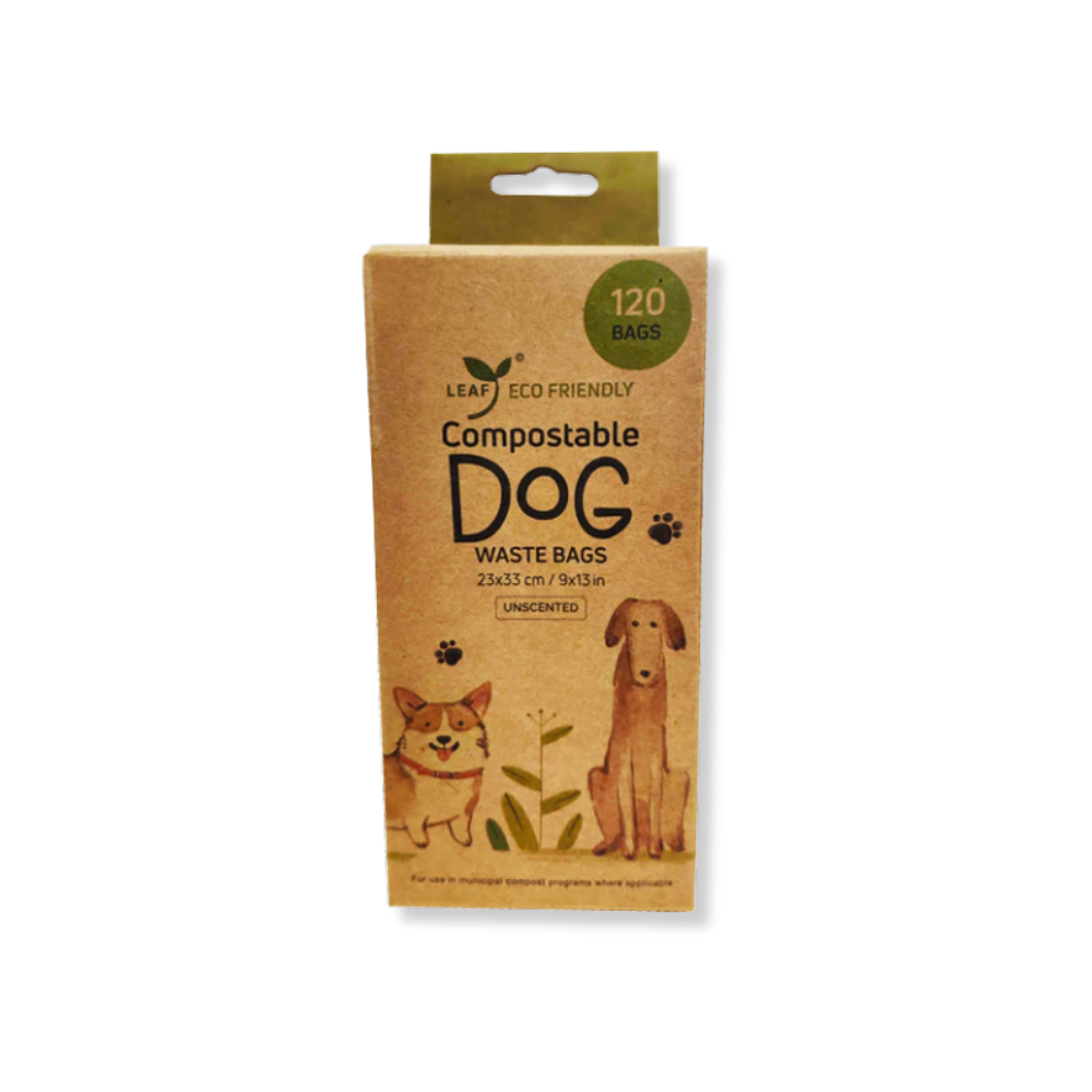 Leaf Compostable Dog Waste Bags