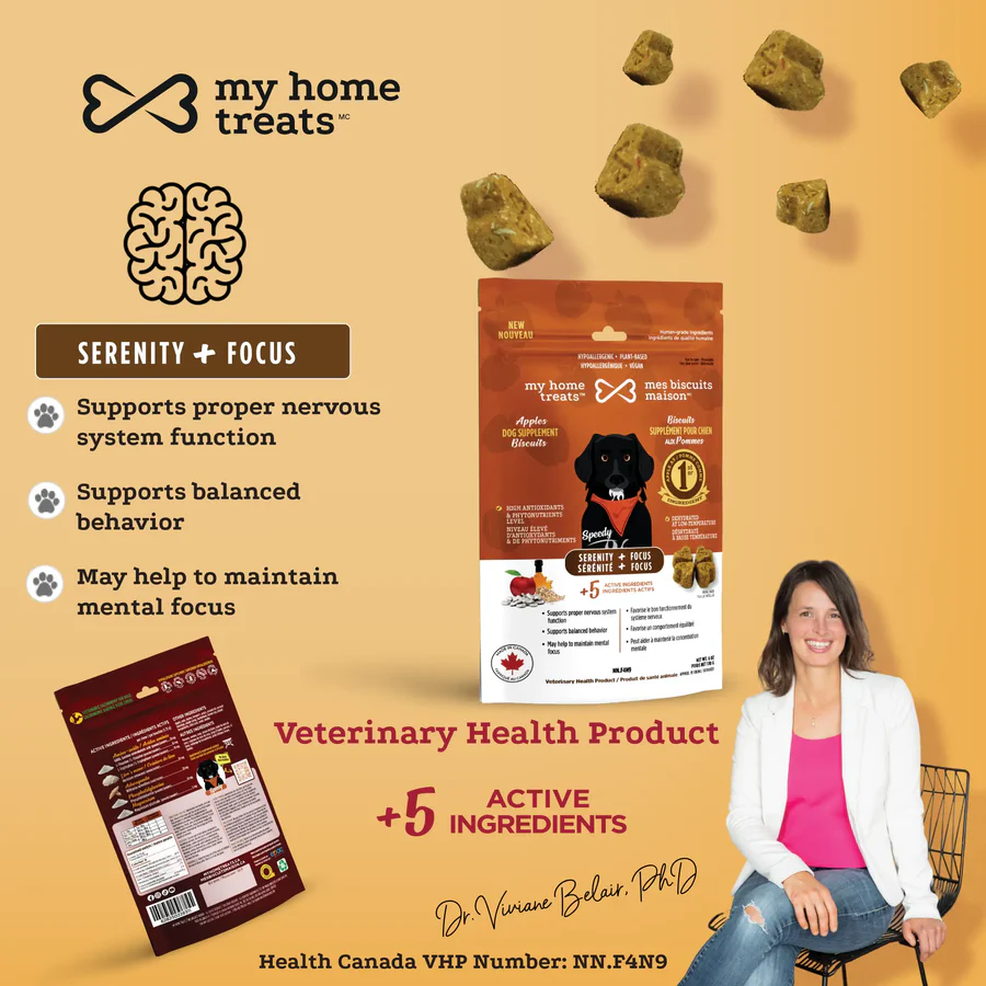 My Home Treats Anxiety Relief Dog Supplement with Apples - 6 oz