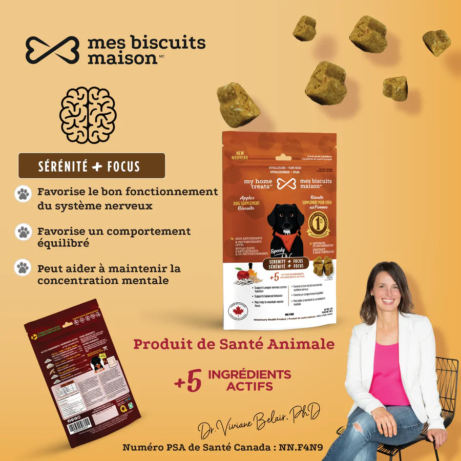 My Home Treats Anxiety Relief Dog Supplement with Apples - 6 oz