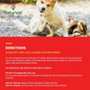 NaturVet Aller-911 Anti-Lick Paw Spray - 8 oz