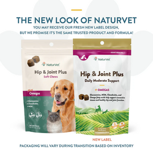 NaturVet Hip and Joint Soft Chews - 120 Count