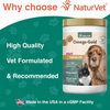 NaturVet Soft Chew Omega-Gold Plus Salmon Oil - 180 Count
