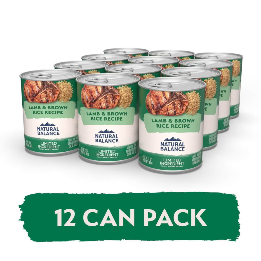 Natural Balance Chicken and Rice (12 Cans)