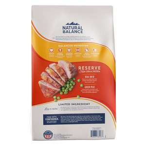 Natural Balance Grain Free Green Pea and Duck Formula for Cats - 10 lbs
