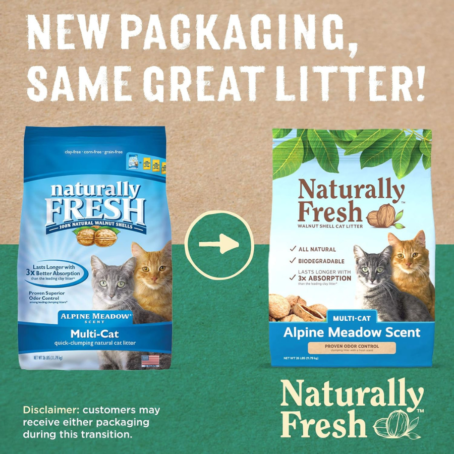 Naturally Fresh Multi-Cat Alpine Meadow Scent Litter