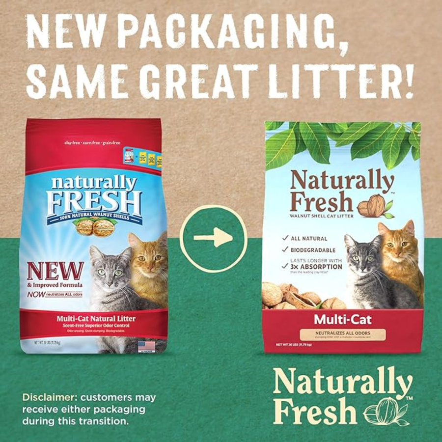 Naturally Fresh Multi-Cat Quick-Clumping Litter