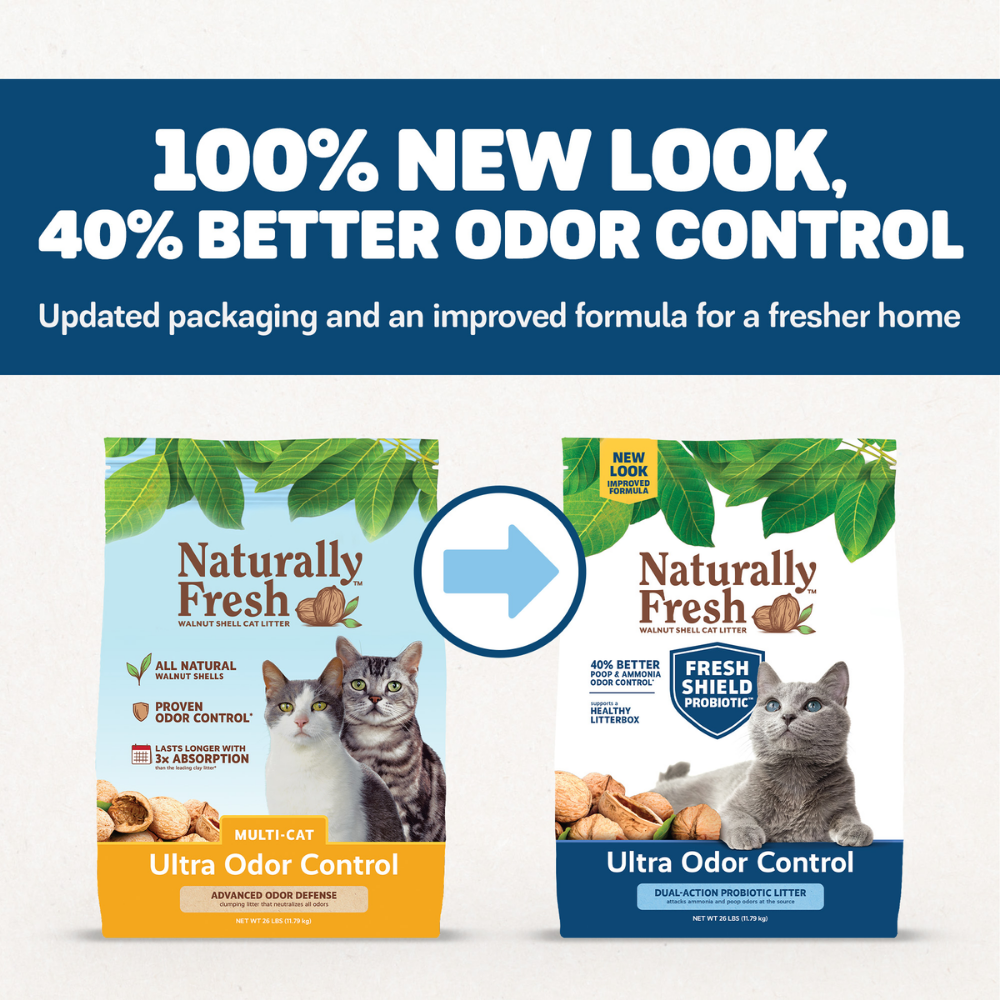 Naturally Fresh Ultra-Odor Control Multi-Cat Litter - 26 lbs
