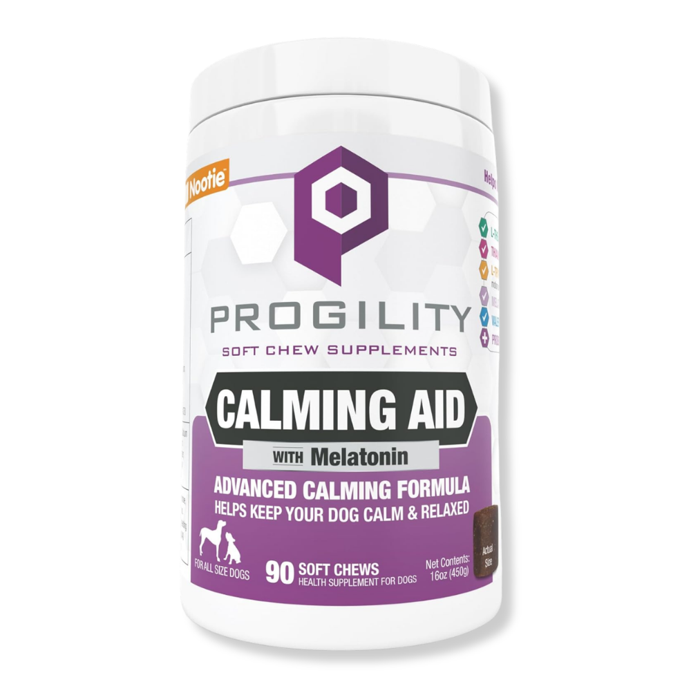 Nootie Progility Soft Chew Supplement Calming Aid for Dogs - 90 Chews