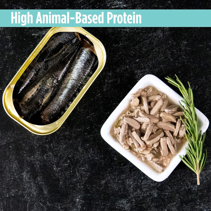 Nulo Freestyle Minced Cat and Kitten Wet Food Beef and Mackerel Recipe - 24 Case (3 oz Cans)