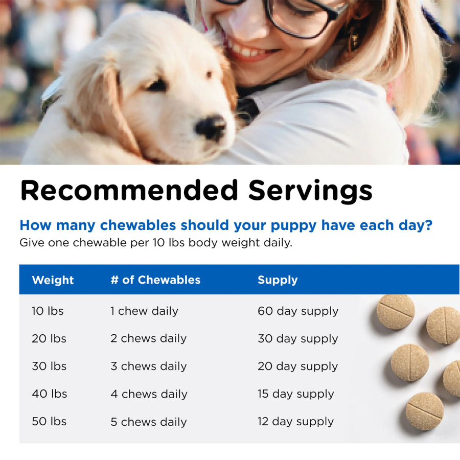 Nutri-Vet Puppy-Vite Liver Chewables