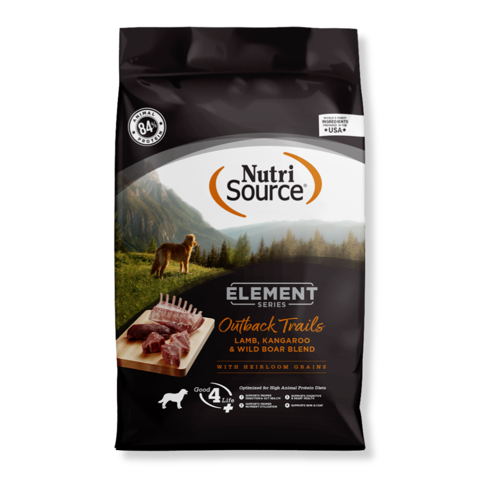 NutriSource Element Series Outback Trails Dog Food - 24 lbs