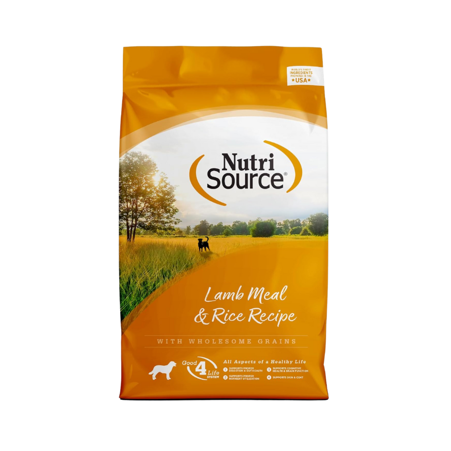 NutriSource Lamb Meal and Rice Dog Food - 4 lbs