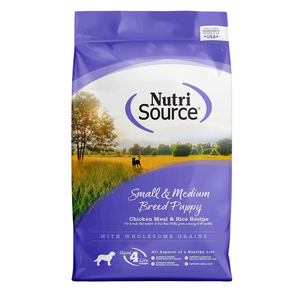 NutriSource Small and Medium Breed Puppy Chicken Meal