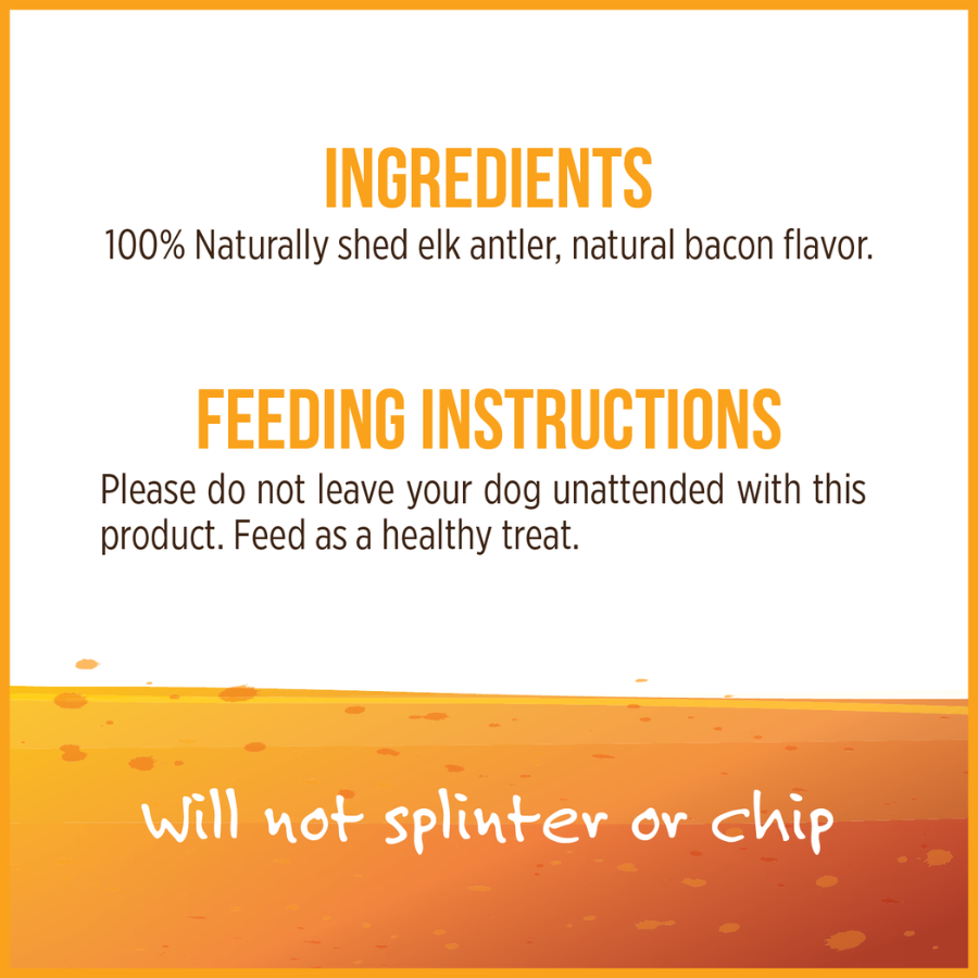 Nutrience Cabin Chew Antler - Jumbo Bacon Flavour