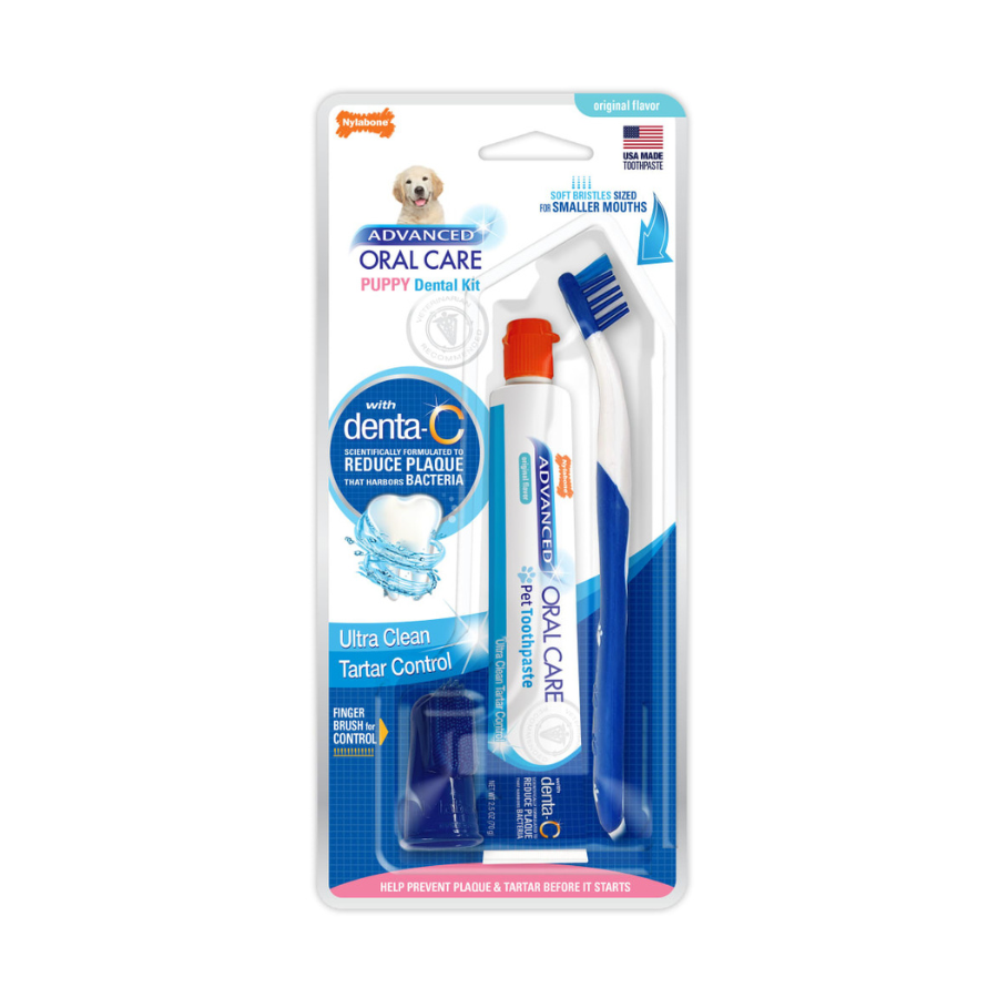 Nylabone Advanced Oral Care Dental Kit Puppy