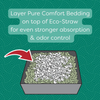 OXBOW EcoStraw Wheat Straw Litter - 20 lbs