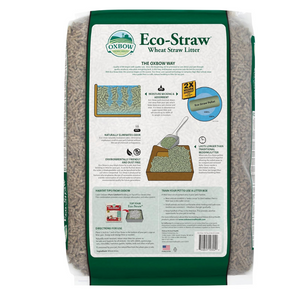 OXBOW EcoStraw Wheat Straw Litter - 20 lbs