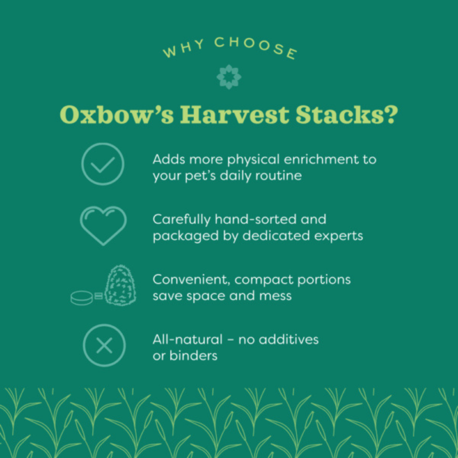 OXBOW Harvest Stacks Western Timothy and Carrot
