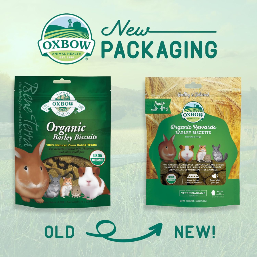 OXBOW Organic Barley Biscuits - 75g