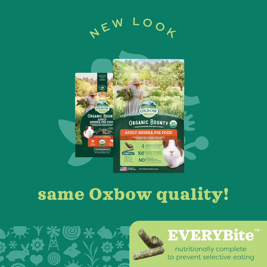 OXBOW Organic Guinea Pig Food - 3 lbs