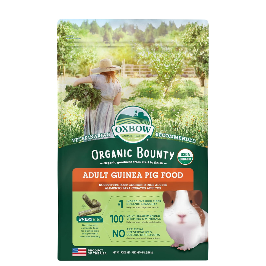 OXBOW Organic Guinea Pig Food - 3 lbs