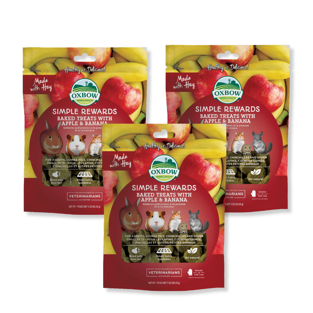 OXBOW Simple Rewards Apple and Banana